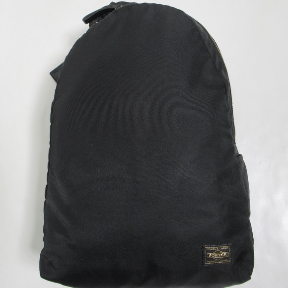 Porter Yoshida & Co. Girl Shea Day Backpack Black Gold Hardware One Size main image 5